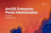 ArcGIS Enterprise: Portal Administration · •Initially implemented within ArcGIS Enterprise 10.5 to support Enterprise to Enterprise collaborations •10.5.1 extended the capability