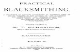 Practical Blacksmithing - Woodworks Library · 2014-09-09 · Title: Practical Blacksmithing ... Author: Milton T. Richardson Created Date: 12/6/2006 10:17:09 AM
