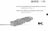 KEGELSTIRNRADGETRIEBEMOTOREN HELICAL BEVEL …The helical bevel geared motors are available in two designs. The basic design includes two-stage gear units with up to 1,250 Nm, and