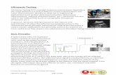Ultrasonic Testing - libvolume5.xyzlibvolume5.xyz/.../ultrasonicinspection/ultrasonicinspectiontutorial1.pdf · Basic Principles A typical pulse-echo UT inspection system consists