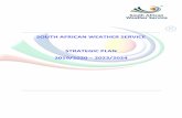 SOUTH AFRICAN WEATHER SERVICE STRATEGIC PLAN …pmg-assets.s3-website-eu-west-1.amazonaws.com/SAWS_2019-2020_to_2023... · Weather Service and the country to play a leading role in