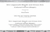 Shri Jagannath Mandir and Orissa Arts Cultural Centre (Regd.)shrijagannathmandirdelhi.in/wp-content/uploads/2015/12/... · 2019-05-15 · RATH YATRA 2012 SOUVENIR 1 Shri Jagannath