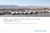 The Truck Industry in the Middle East · 3 Conventional wisdom in the truck industry is that the Middle East is mostly a budget-truck market, with a strong presence of Chinese manufacturers