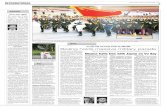 Beijing holds massive military parade - Arab Times · ARAB TIMES, FRIDAY, SEPTEMBER 4, 2015 15 INTERNATIONAL Chinese military personnel march into position ahead of a military parade