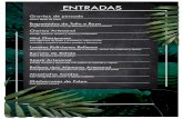 ENTRADAS - Lila's Pomarossalilaspomarossa.com/assets/menu/menu.pdf · Cerdo, maduro, queso y melao y ensaladilla Mini Choripanes Con chorizos de pollo y arándano, salsa cruda (cebolla