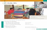 Daily life - WordPress.com · E1 ESOL Unit 2 Page 1 2 Daily life This unit is about daily life. You will learn how to: Listening and speaking Say what you do in everyday life Sc/E1.1a,