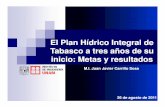 El Plan Hídrico Integral de Tabasco a tres años de su ... · El Plan Hídrico Integral de Tabasco a tres años de su inicio: Metas y resultados M.I. Juan Javier Carrillo Sosa ...