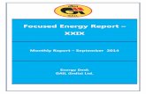 Focused Energy Report XXIX - gailcorintra.gail.co.in · 2 Executive Summary The Focused Energy Report for the month of September2014 reviews the Energy Prices taking in consideration
