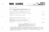 NIH GUIDE for GRANTS · NIH Guide for Grants and Contracts VOl. 7, NO, 10, August 4, 1978 Review Procedures Page Seven The initial review of applications for scientific and technical