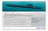 The best of 3.0 and stealth technologies · of French submarines in the areas of stealth, detection, intelligence gathering and off ensive capabilities, while integrating the best