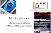 Memory technologies MMC, eMMC, SD & UFS · SSDDFJ_V1_1_Breeuwsma_et_al.pdf. NAND flash 2 • The spare area can contain information on the status of the block or the page. For instance