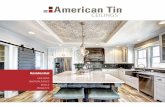 ATC Resi Brochure 9x8 5 Final 2019 - Amazon S3 · TIN TILES TODAY The versatility and fi re resistance of tin make it ideal for ceilings and backsplashes, however, it is the sheer