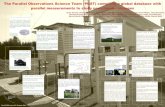 The Parallel Observations Science Team (POST) compiling a ... · Photo:SCREEN project, URV, Tarragona, Spain The Parallel Observations Science Team (POST) compiling a global database