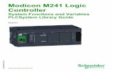 Modicon M241 Logic Controller - System Functions and Variables - PLCSystem Library ...pneumatykanet.pl/wp-content/uploads/2017/02/M241_System... · 2017-02-01 · EIO0000001438 04/2014