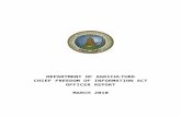 AMS Input for USDA’s Chief FOIA Officer Report  · Web viewFSIS has transformed a manual, paper-driven FOIA program, in which hundreds of thousands of pages of records were processed,