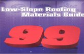 1999 ROOFING MATERIALS GUIDEdocserver.nrca.net/technical/8516.pdf · section introduction encompasses built-up roofing, modified bitumen and single-ply products, spray polyurethane