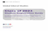 Global Liberal Studies · Step 3: Mark your calendar for the Global Liberal Studies Registration Webinar This session will review the important details in registering for classes