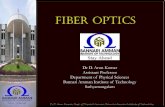 FIBER OPTICS - Yolaarunkumard.yolasite.com/resources/Unit II Module 4 and 5.pdfFIBER OPTICS Dr D. Arun Kumar Assistant Professor Department of Physical Sciences ... music or video