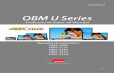 OBM U Series - OBV.TV · OBM-U Series 4K LCD Professional Monitor with 12G-SDI, Quad Link 4K 4 1. Precaution Do not a ©empt to service the product yourself. Removing covers can expose