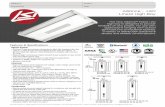 Alliance - LED Linear High Bay · PDF file iOS or Android configuration app Installation • Mounting options include; Hook Cable Hangers (HCH10), Pendant Mount ... ALI2 2 LEDHE 12L