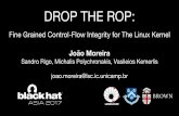joao.moreira@lsc.ic.unicamp.br Sandro Rigo, Michalis ......DROP THE ROP: Fine Grained Control-Flow Integrity for The Linux Kernel João Moreira Sandro Rigo, Michalis Polychronakis,
