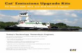 Cat Emissions Upgrade Kits - DNREC - 3500 Emissions Upgrade Kits.pdfCat® Emissions Upgrade Kits for select Marine 3500 engines offer significant benefits for your next overhaul. •