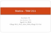 Statics - TAM 211cover of Hibbler textbook P 2 P P 3 Find the moment of inertia of the shape about its centroid: Determine the moment of inertia for the cross-sectional area about