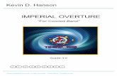 Imperial Overture (Score) - IMPERIAL OVERTURE (Conductor ... · 1- Conductor Score 1 - Piccolo 8 - Flutes 2 - Oboe 2 - Bassoon 3 - 1st Clarinet 3 - 2nd Clarinet 3 - 3rd Clarinet 2