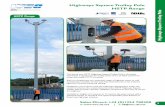 Highways Square Trolley Pole - WEC · PDF file Highways Square Trolley Pole Highways Square Trolley Pole HSTP Range The brand new HSTP Highways Square Trolley Pole is the latest innovation