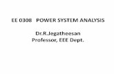 EE 0308 POWER SYSTEM ANALYSIS Dr.R.Jegatheesan Professor ...libvolume3.xyz/.../unsymmetricalfaults/unsymmetricalfaultstutorial2.pdf · Types of faults in power systems ± Symmetrical