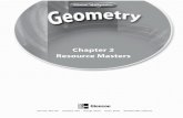Chapter 2 Resource Masters · Teacher’s Guide to Using the Chapter 2 Resource Masters The Chapter 2 Resource Mastersincludes the core materials needed for Chapter 2. These materials