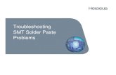 Troubleshooting SMT Solder Paste Problems · W.C. Heraeus SMT Applications Training Seminar Module 3: Solder Paste Troubleshooting Page 21 Reflow Basics (continued) Wetting Issues