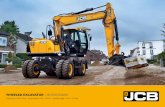 WHEELED EXCAVATOR JS145W/JS160W · PDF file MAXIMUM PRODUCTIVITY, MINIMUM SPEND. 2 1 Versed in versatility. 1 JCB’s quickhitch system makes attachment changing fast and easy and