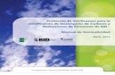 Protocolo de Verificación para la Certificación de ... PROTOCOLO... · de emisiones de GEI y de los indicadores de desempeño de carbono, frente a los criterios del protocolo de