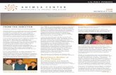 FROM THE DIRECTOR - California State Polytechnic ...ahimsacenter/files/newsletter_2008.pdf · Sciences at California State Polytechnic University, Pomona has recently launched a new