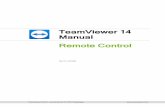 TeamViewer 14 Manual Remote Control · 2019-09-10 · TeamViewer works behind firewalls, NAT routers and proxy servers without configuration effort. 1.2 About the manual This manual