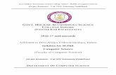 GOVT HOLKAR AUTONOMOUS SCIENCE COLLEGE INDORE (CENTER … · Govt. Holkar Autonomous Science College, Indore – M.Phil. (Computer Science) (As per Annexure - V of UGC Autonomy Guidelines)