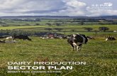 Dairy Production Sector Plan: draft for consultation · This draft sector plan outlines how we will do this in regulating the dairy production sector. Dairy production is an important