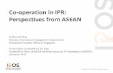 Co-operation in IPR: Perspectives from ASEAN2015.stidays.archiv.zsi.at/wp...ASEAN-economic-community-Bernard-Ong.pdf · ASEAN Economic Community (AEC) 2015 • Gateway to collective