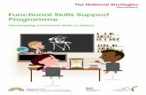 Functional Skills Support Programme - Developing ... · ‘Functional skills provide opportunities for learners to link skills development in one subject area to other studies, and