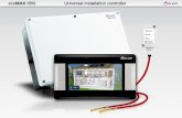 MAX 850i Universal installation controller · - Solars, buffor (see schemes 4-5) - Hot domestical water tank - Weather predictive - Additionnal modules - ecoNET internet remote control
