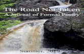 The Road Not Taken: A Journal of Formal Poetryjournalformalpoetry.com/archive/2019/TheRoadNotTakenSummer2019.pdf · Poet's Corner Welcome to the 2019 summer issue of The Road Not