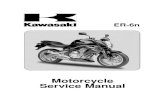 Motorcycle Service Manual · Motorcycle Service Manual. This quick reference guide will assist you in locating a desired topic or pro- ... General Information 1 j Periodic Maintenance