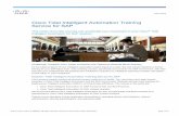 Cisco Tidal Intelligent Automation Training Service for SAP · training for your SAP Basis team. Cisco training courses, specifically structured for the SAP environment, will make