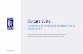 Cultura Justa - dgac.gob.cl · cultura de seguridad eficaz Cultura «El modo en el que hacemos las cosas cuando nadie está mirando» La cultura justa es una herramienta clave para