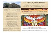 St. Mary MagdaleneJun 04, 2017  · Jeff Garvin Jeff Riney . 3 Pentecost Sunday June 4, 2017 ... It will be a parish of loyalty and love, of fearlessness and faith, of compassion,
