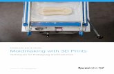 FORMLABS WHITE PAPER: Moldmaking with 3D …...FORMLABS WHITE PAPER: Moldmaking with 3D Prints: Techniques for Prototyping and Production 6 Formlabs High Temp Resin is capable of injection