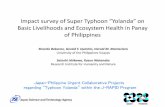 Impact survey of Super Typhoon “Yolanda” on Basic ...pcieerd.dost.gov.ph/images/downloads/presentation_materials/JRAPID_AND... · Impact survey of Super Typhoon “Yolanda”