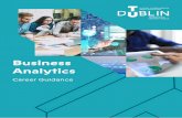 Business Analytics - Dublin Institute of Technology Career Brochure.pdf · A Business Analytics degree such as the TU Dublin B.Sc. Business Analytics business, statistics and technology,
