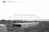 midas Civil - Bridge/Tutorials... · 2019-03-06 · Advanced Application: Box Culvert Design as per AASHTO LRFD midas Civil Bridging Your Innovations to Realities 4. Design Box culvert